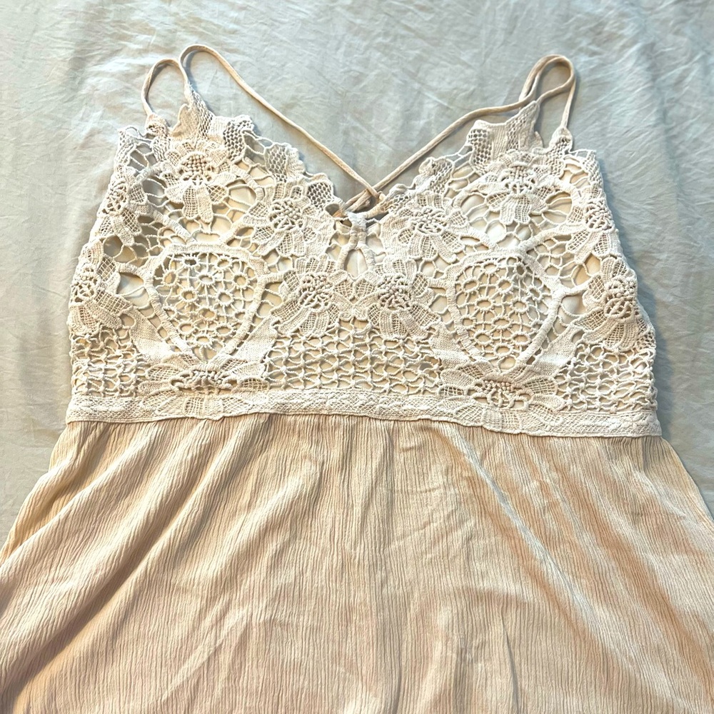 Maurice’s ivory strapped top